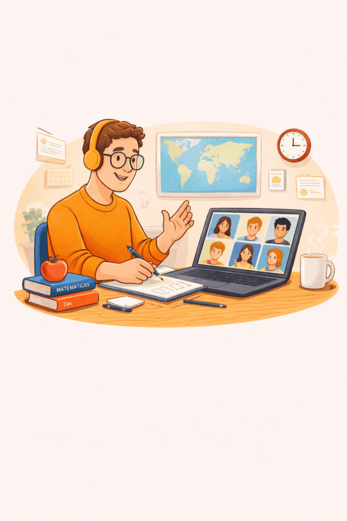 profesor online autónomo