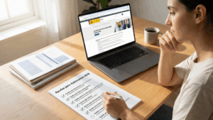 Mujer revisando Ayudas para Autonomos 2026