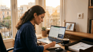 Autonomo preparando su factuaracion para su Asesoría Fiscal _ Asesoria Fiscália